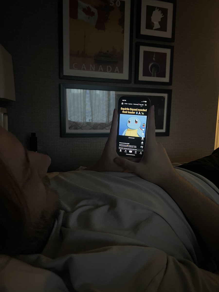 mf just lost and now he’s watching a fucking 5min long tik tok just about squirtle giggling n shit