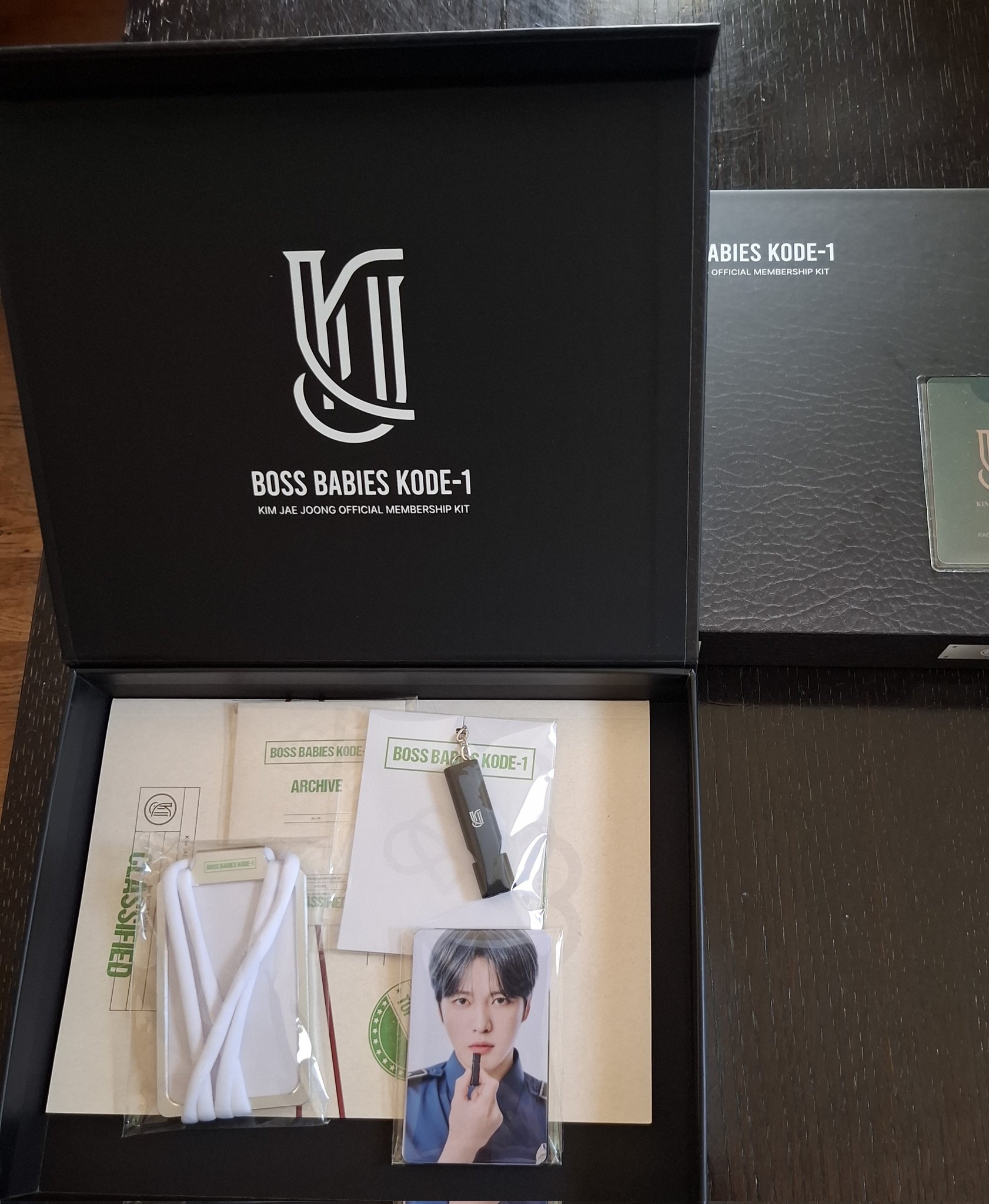 ジェジュン BOSS BABIES KODE-1 セット ジェジュン BOSS BABIES KODE-1 MEMBERSHIP KIT 販売開始1118