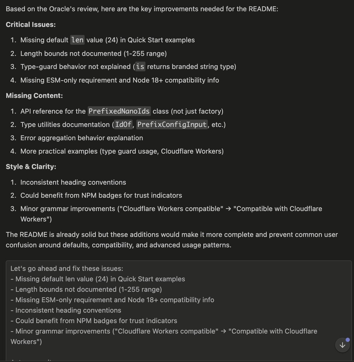jachands's tweet image. The new "Oracle" feature in @AmpCode is incredible - sometimes I want a more powerful model to get better insights for a task, and Amp made it as easy as saying "ask the oracle" 馃檶