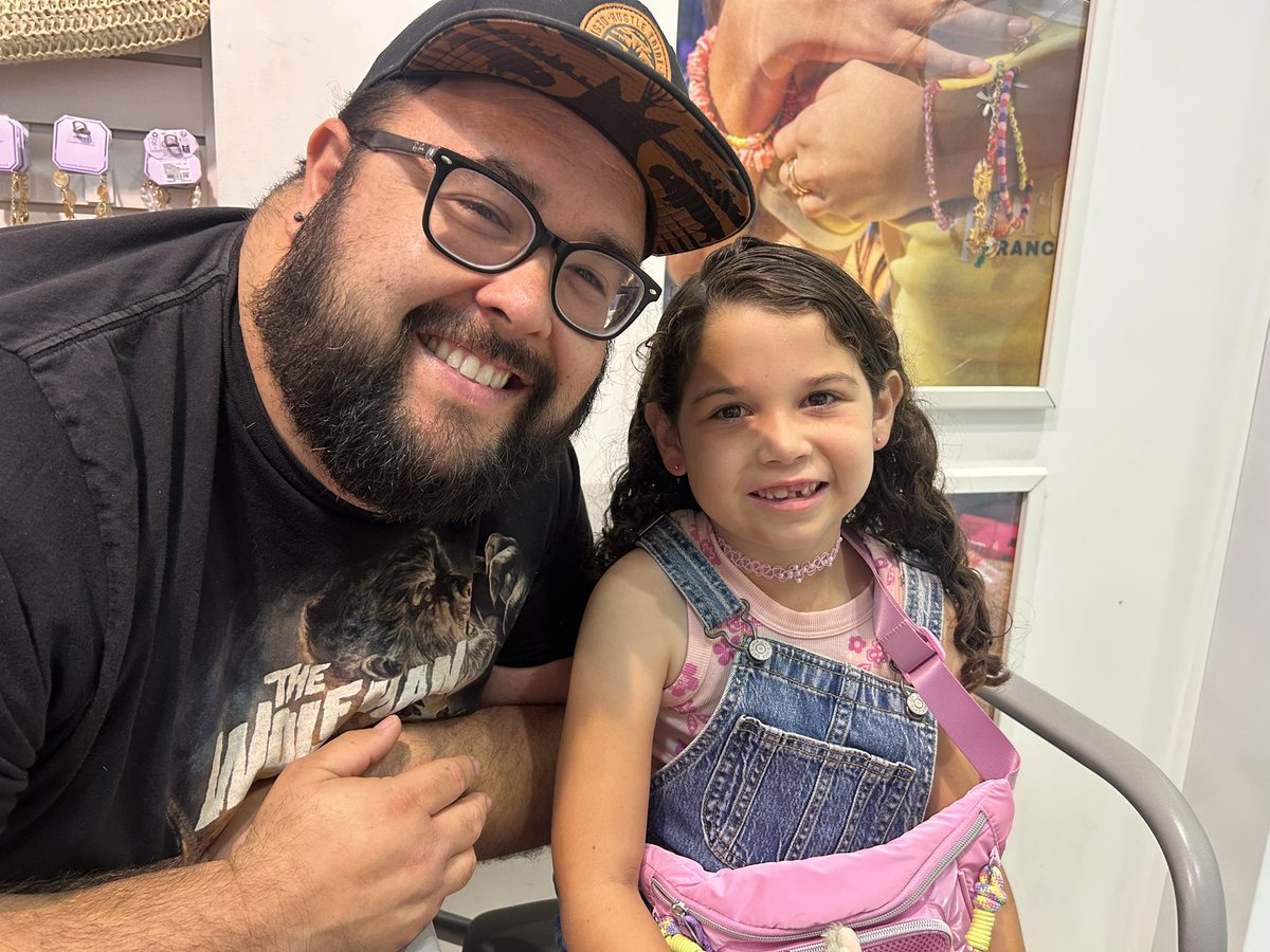 I promised the kiddo that when she was ready for pierced ears, that I’d do it with her. That day finally came and we both have great new ear piercings! Making memories people!