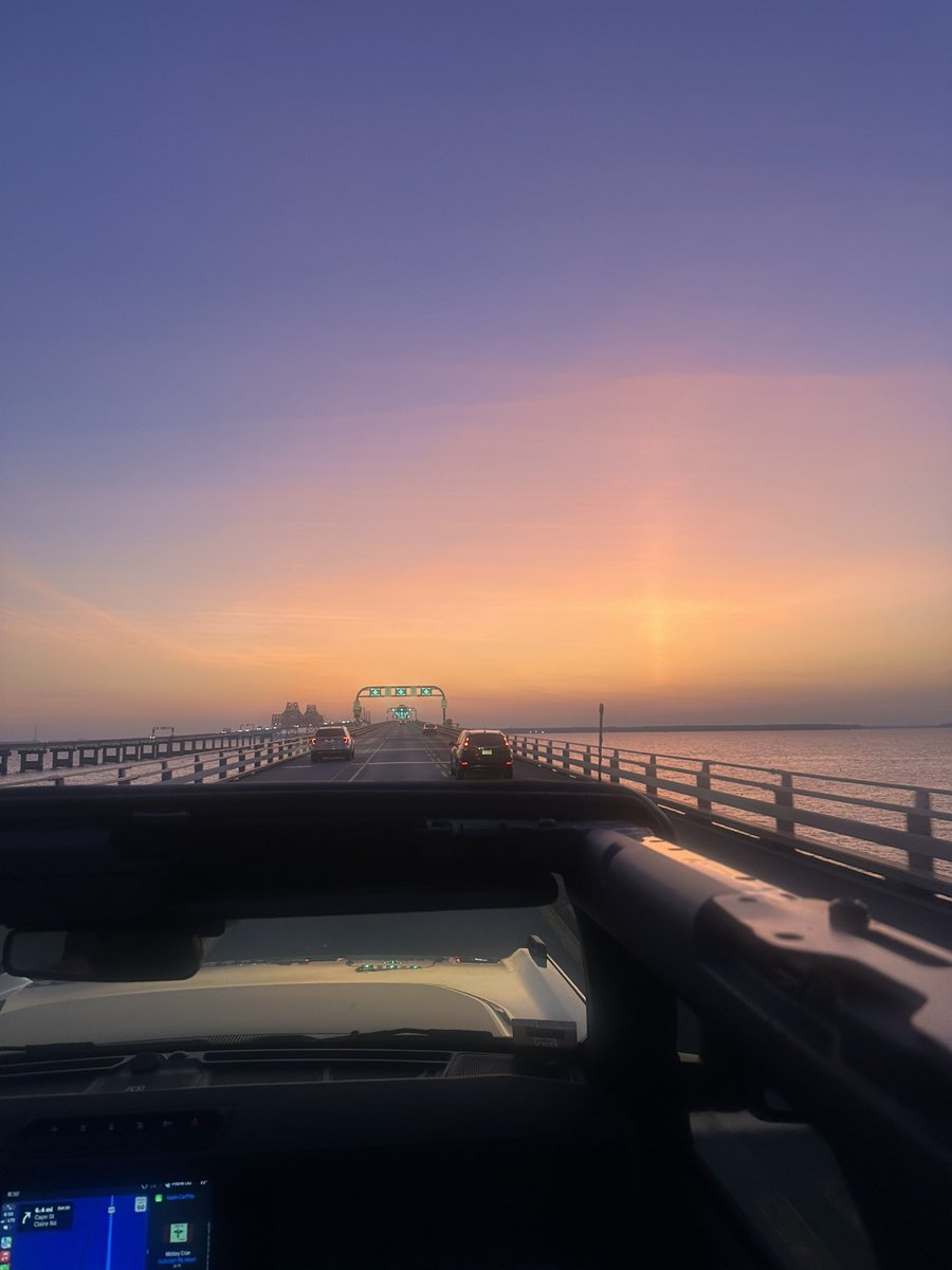 I mean. You can’t ask for a better view. #maryland