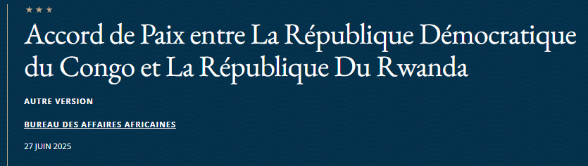 kinshasaweb's tweet photo. #Lire #relire #AmaniProsperityPlan #PeaceProsperityPlan #RodMap #RDC #DRC #LaCourDuPrésident #CabinetduPresident #CommunicationPrésidentielle #Resolution2773 #CONOPs #FDLR #Rwanda #AccordDePaix
Accord de Paix entre La République Démocratique du Congo et La République Du Rwanda https://t.co/OfiolLHCno