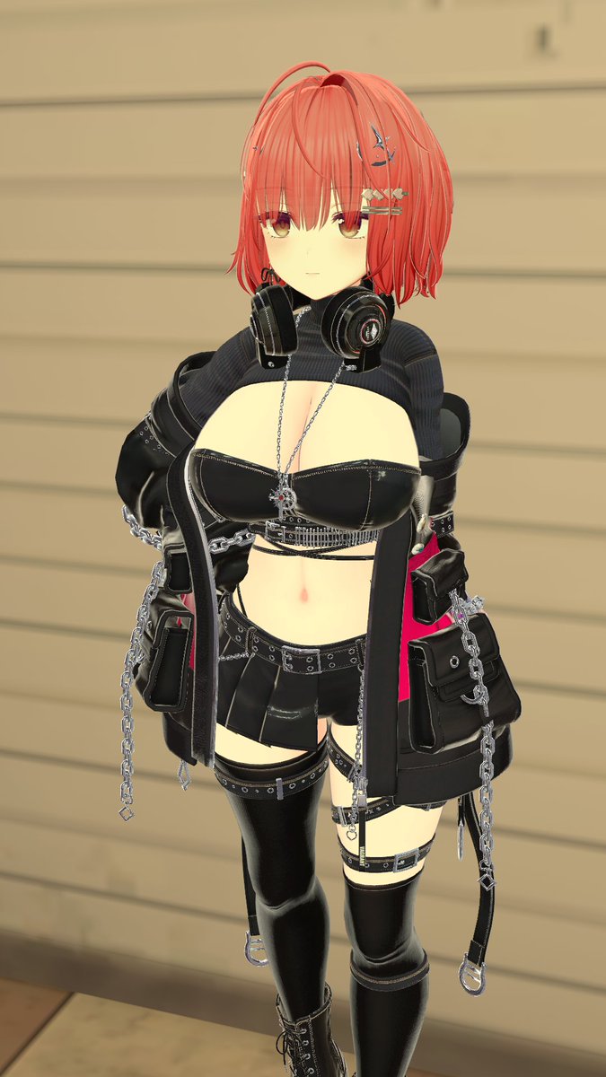 ダスクみたいなふわっとした髪型かなって思ったけど予想以上にぺたーっとしてた。