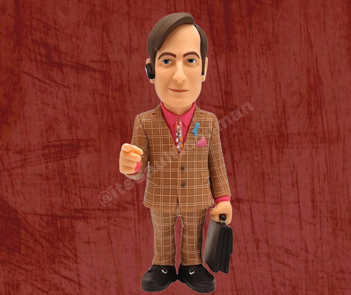 Saul Goodman Minix figure giveaway. Follow &amp; retweet for your chance to win.
