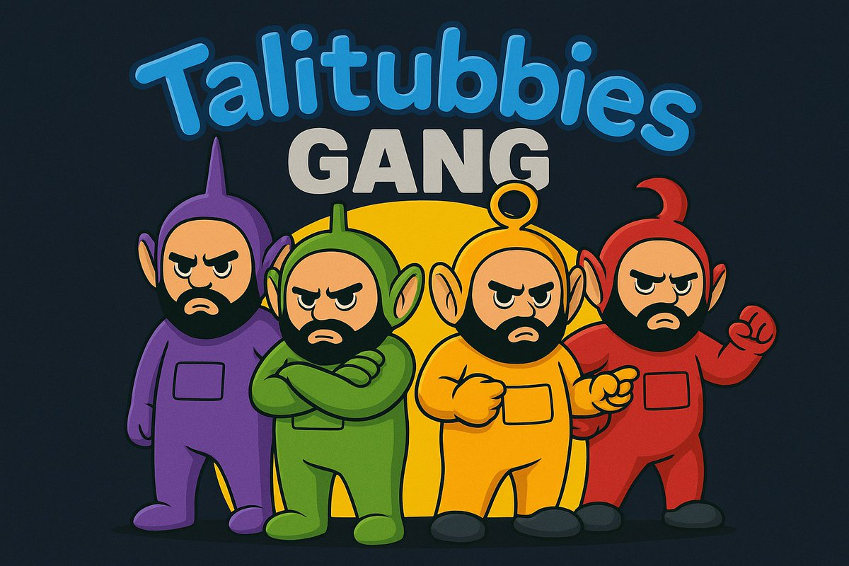 TalitubbiesG's tweet photo. @BonkguyOnSOL @SquadTheMaxi #TALITUBBIES https://t.co/XlcJVaroIo