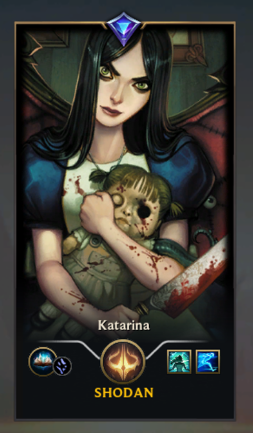AryasDemise's tweet image. Katarina as Alice Liddell from Alice: Madness Returns is coming soon.