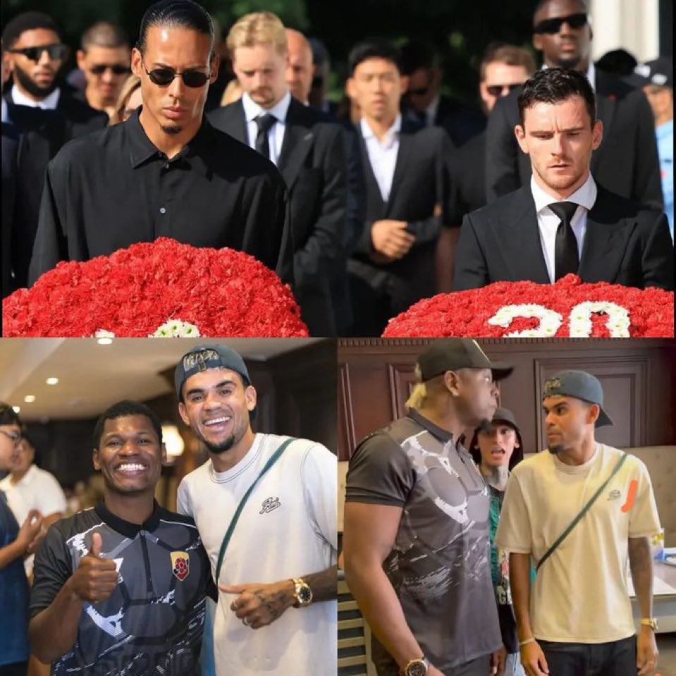 Torcedores criticam Luís Díaz por não estar presente no velório do Diogo Jota.

O colombiano foi fotografado em uma festa privada. 

Quando o pai de Luís Diaz foi sequestrado, Jota demonstrou seu apoio.