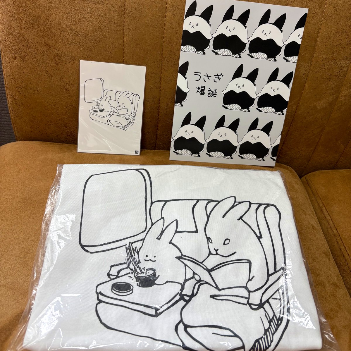 glabbit_lampwrk's tweet image. 昨日は、デザフェス @designfesta に行ってきました!
時間がかなり限られていたので、サクッとお買い物とご挨拶を😌ご挨拶できなかった方々すみません😭🙏💦
百福堂さん @momofukudou の「おおきなもっちー」ちゃん、
草木屋さん @kusaki_ya93 の「うさぎ爆誕本」と「カタイアイス…