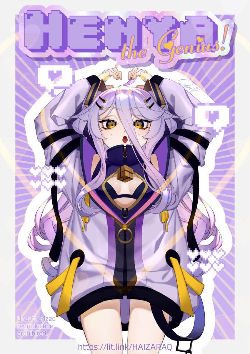 💜💜💜 #henyart #Vshojoart