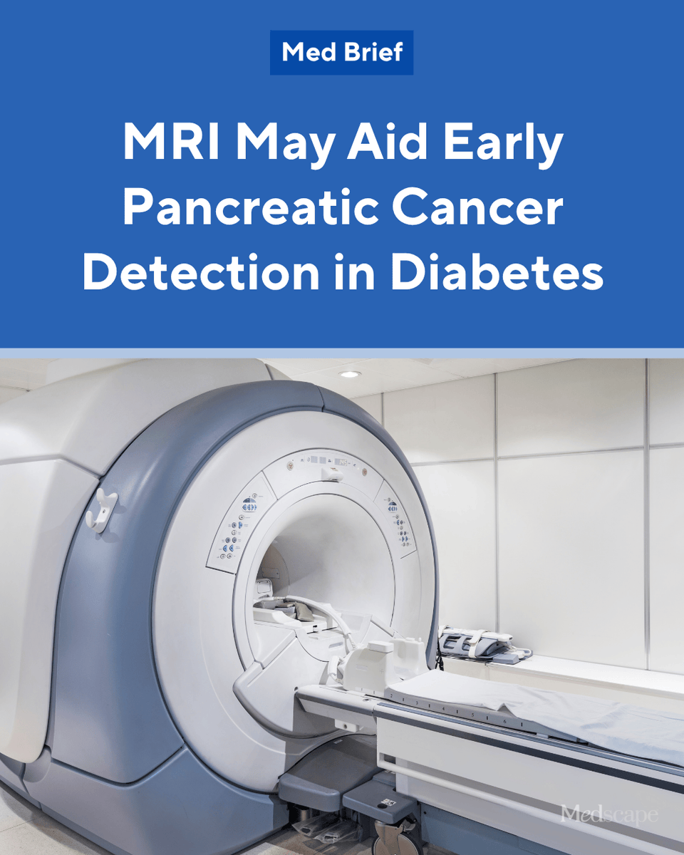MRI-based screening in patients older than 50 years with new-onset or deteriorating diabetes detected stage IB pancreatic cancer in a patient with deteriorating diabetes, highlighting the need for targeted screening in this high-risk population. ms.spr.ly/6011SNJex