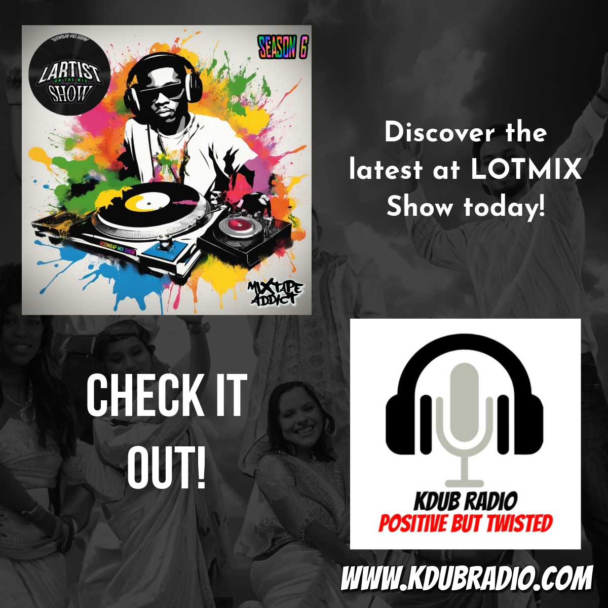 If you want to know more about the LOTMIX Show, check out the show page at:

kdubradio.com/lotmix-show.ht…

@dj_lotmix @bdub1199