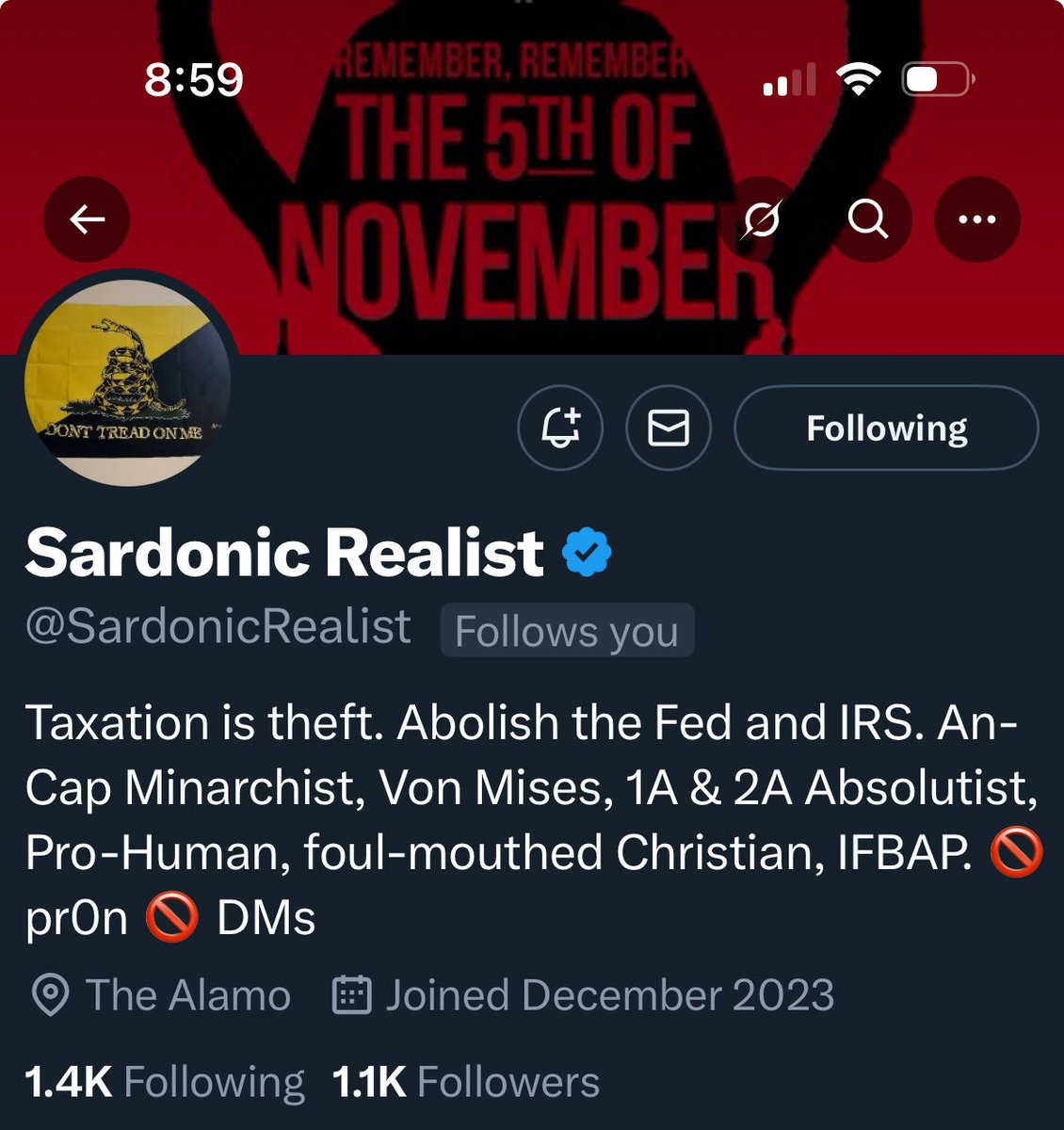 Please follow this patriot who follows back, thanks.  ⁦<a href="/SardonicRealist/">Sardonic Realist</a>⁩