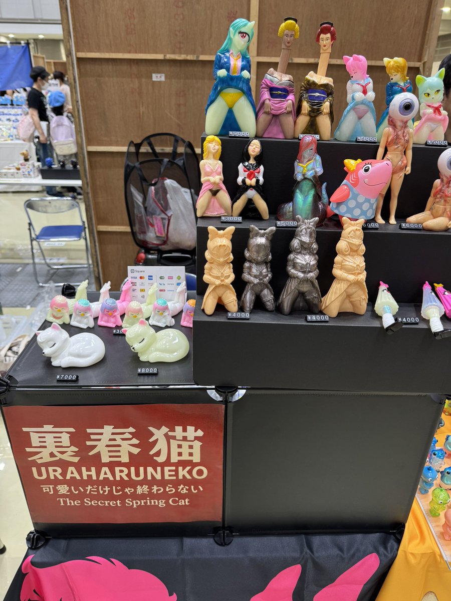 デザフェス2日目はじまりました！裏春猫少しだけみなさんをお待ちし