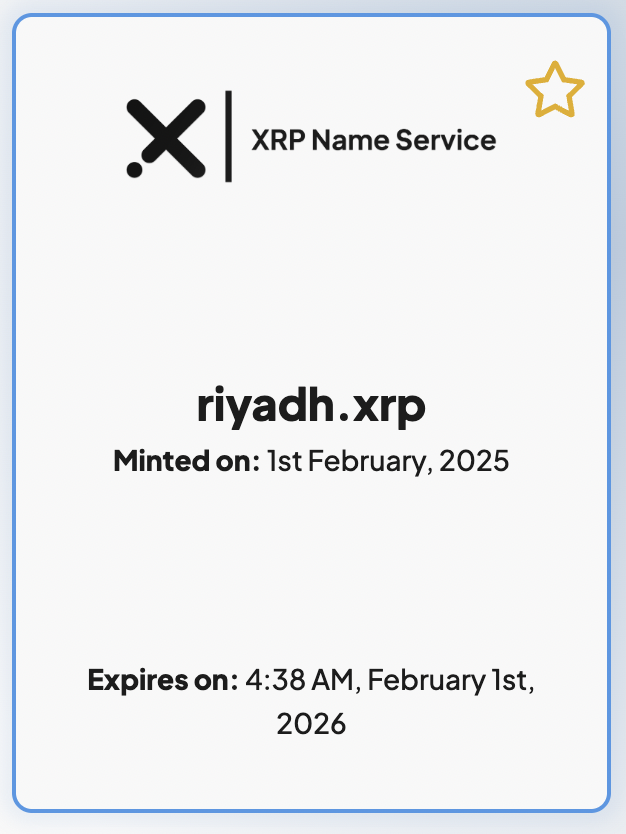 DomainsXRP's tweet image. 🌆 Premium City Domain for Sale: RIYADH.XRP 🇸🇦
Capitalize on the future of Web3 in the heart of Saudi Arabia’s capital.
🏙️ Ideal for crypto ventures, tourism, fintech & regional XRPL projects.
💰 Price: $50,000
📩 DM for serious offers.
#XRP #XRPL #Riyadh #SaudiArabia…