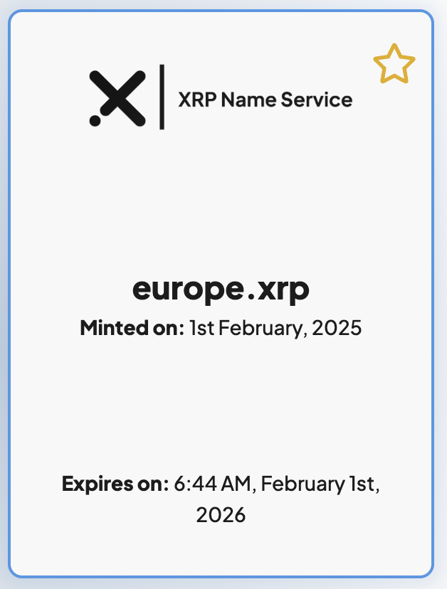 DomainsXRP's tweet image. 🌍 Elite Geo Domain for Sale: EUROPE.XRP 🇪🇺
A continent-level brand on the XRP Ledger — perfect for news, finance, tourism, or blockchain infrastructure.
💼 Rare. Authority. Scalable.
💰 Price: $100,000
📩 DM to secure this digital powerhouse.
#XRP #XRPL #Europe #Web3Domains…