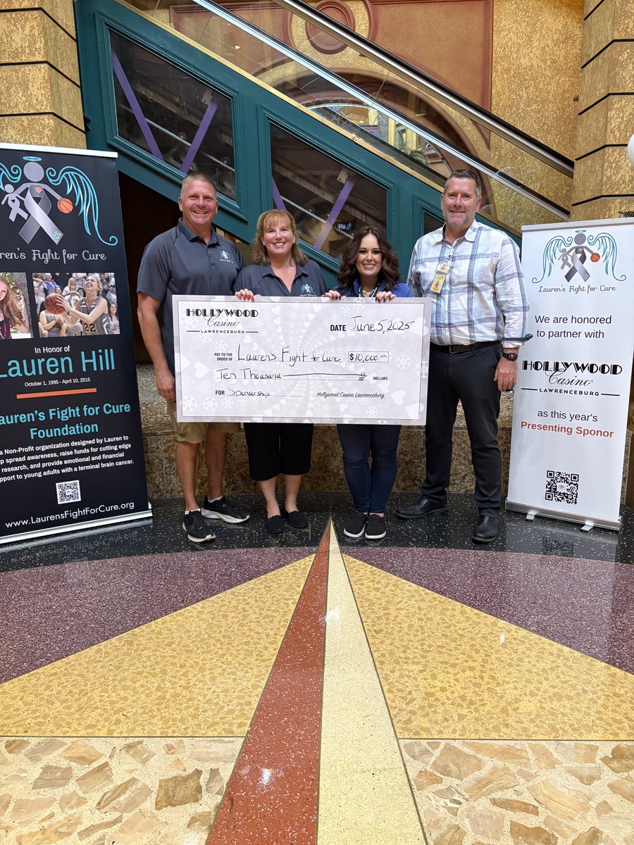 We are proud to support Lauren's Fight for Cure and the Miller-York Fire department!