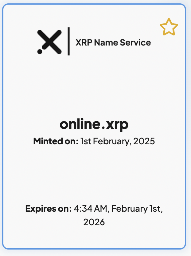 DomainsXRP's tweet image. 🌐 Premium Web3 Domain: ONLINE.XRP
The ultimate digital identity for anything and everything online — e-commerce, education, DeFi, NFTs, you name it.
💡 Generic. Scalable. Global appeal.
💰 Price: $50,000
📩 DM for offers or collaboration.
#XRP #XRPL #OnlineXRP #Web3Domains…
