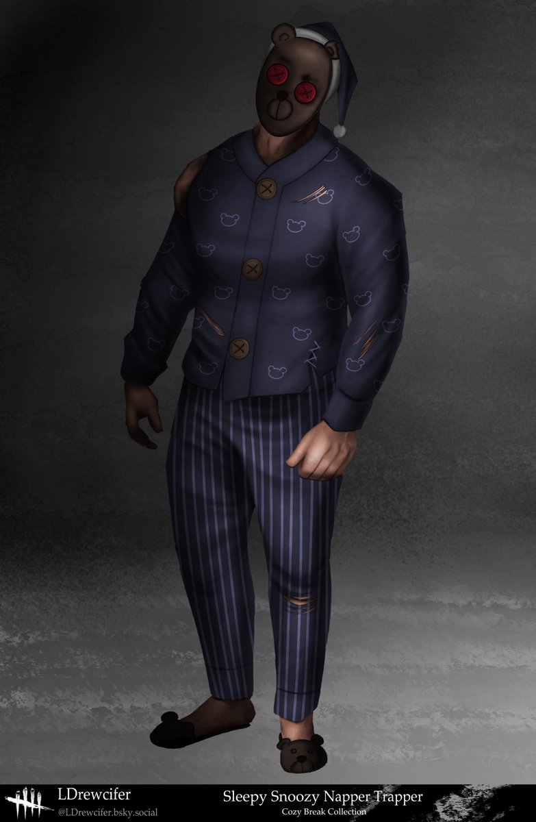 WantACookieJan's tweet photo. Dead by Daylight entry for the skin contest 
🐻

#TheTrapper #DBD #Deadbydaylight #dbdfanart https://t.co/UPIgUeI5t2