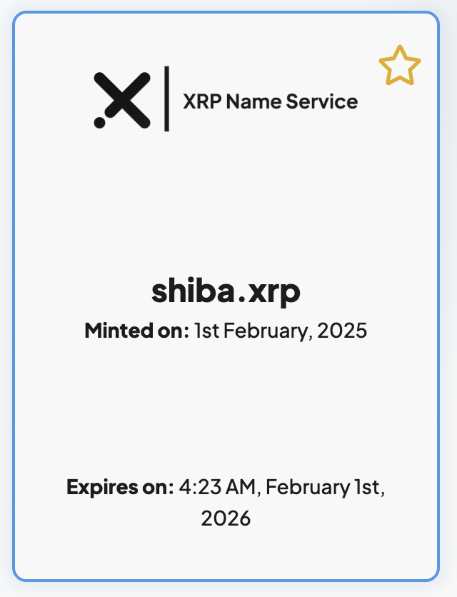 DomainsXRP's tweet image. 🐶🔥 Meme Power Domain: SHIBA.XRP
The perfect Web3 home for SHIB fans, NFT drops, meme coin projects & XRPL meme culture.
💥 Meme-worthy. Viral. Recognizable.
💰 Price: $25,000
📩 DM to unleash this domain.@ShibainuCoin
#XRP #XRPL #ShibaXRP #ShibaInu #MemeCoin #Web3Domains…