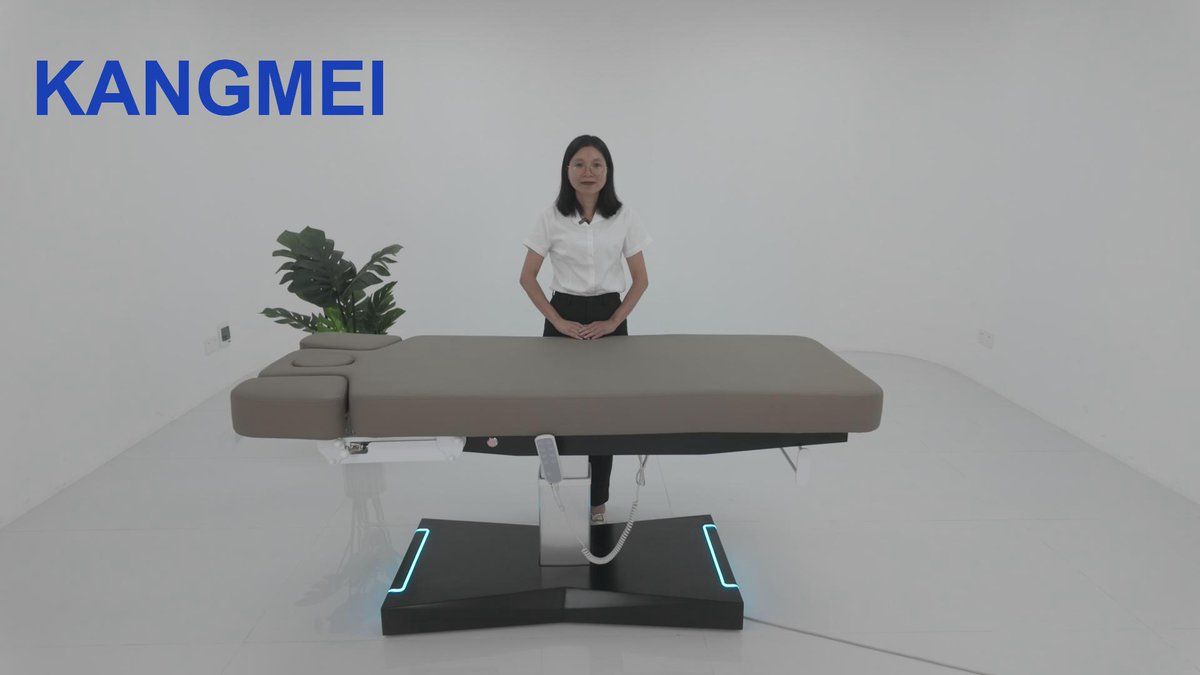 KangmeiT's tweet image. Meet M6523 – A New Era in SPA Beds ✨
M6523 — Elegant wooden SPA bed with LED base &amp;amp; optional heating.
⚙️ 3-motor adjustment
🏭 Factory-direct by Kangmei (18+ yrs experience)
📦 OEM/ODM supported | Export-ready
DM us for wholesale pricing &amp;amp; cooperation!
#SpaBed #BeautyBed