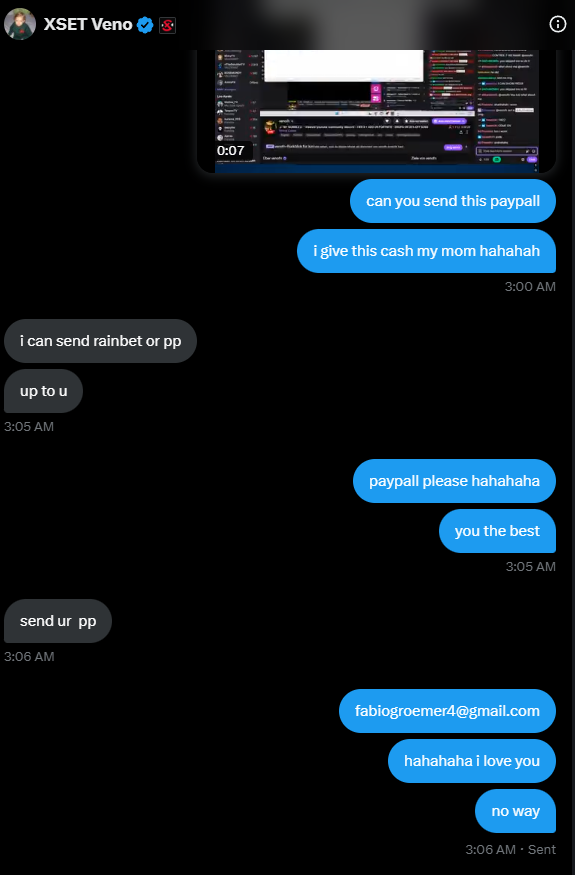 OMG THX <a href="/venofn/">XSET Veno</a> GUYS THATS CRAZY HAHAHAHAHAH