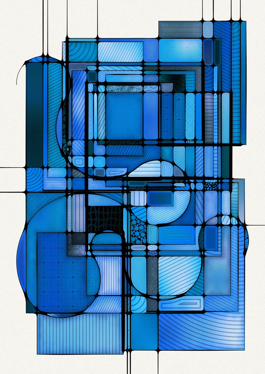 r1b2art's tweet image. Third blue output in a row....