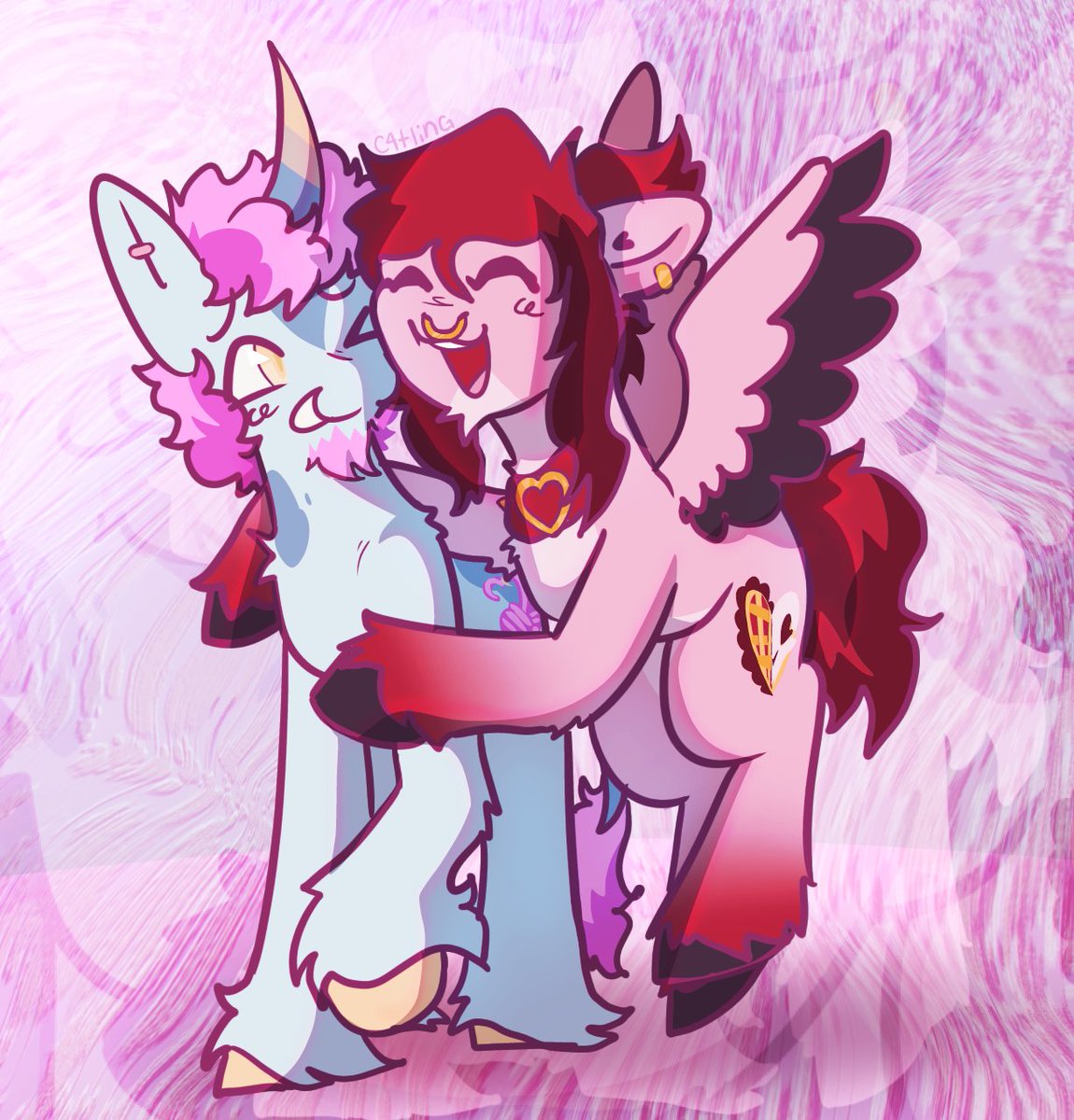 c4tling_'s tweet image. revenge @ my friend devonsona!!!!!!!! >:3
#artfight2025