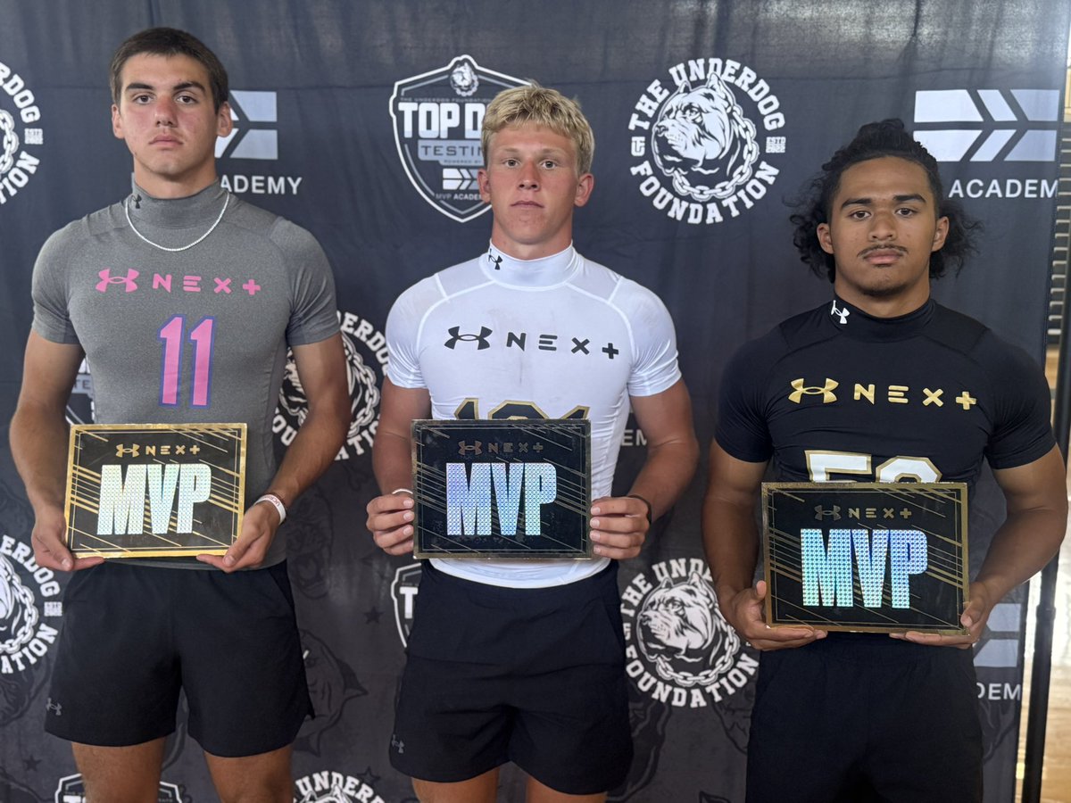 Brandon Huffman (@brandonhuffman) on Twitter photo MVPs from QB/WR/DB Session at <a href="/UANextFootball/">All-America Game</a> Maui Camp:
QB MVP: Daniel Rolovich
WR MVP: Luke VanAntwerp
DB MVP: Madden Soliai MVPs from QB/WR/DB Session at <a href="/UANextFootball/">All-America Game</a> Maui Camp:
QB MVP: Daniel Rolovich
WR MVP: Luke VanAntwerp
DB MVP: Madden Soliai