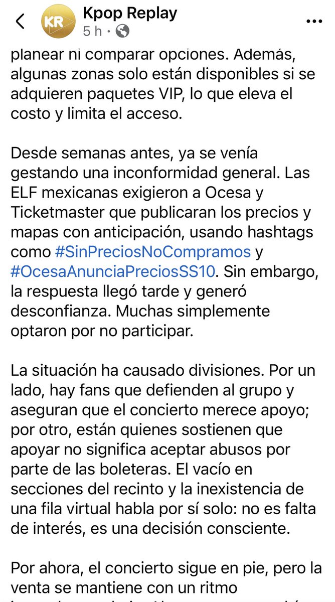 CavitaBlogs's tweet photo. Me encanta que siempre andamos en tendencia, el fandom de Super Junior, conocidas en todo el mundo como ELF, somos adultas, sabemos organizarnos, cuando queremos boicotear lo hacemos y cuando nos piden ayuda hay estamos. 

#ELF_NO_COMPRA 
#OCESA_OUT 
#ResistenciaELF
@special1004 https://t.co/pkX029CTTu