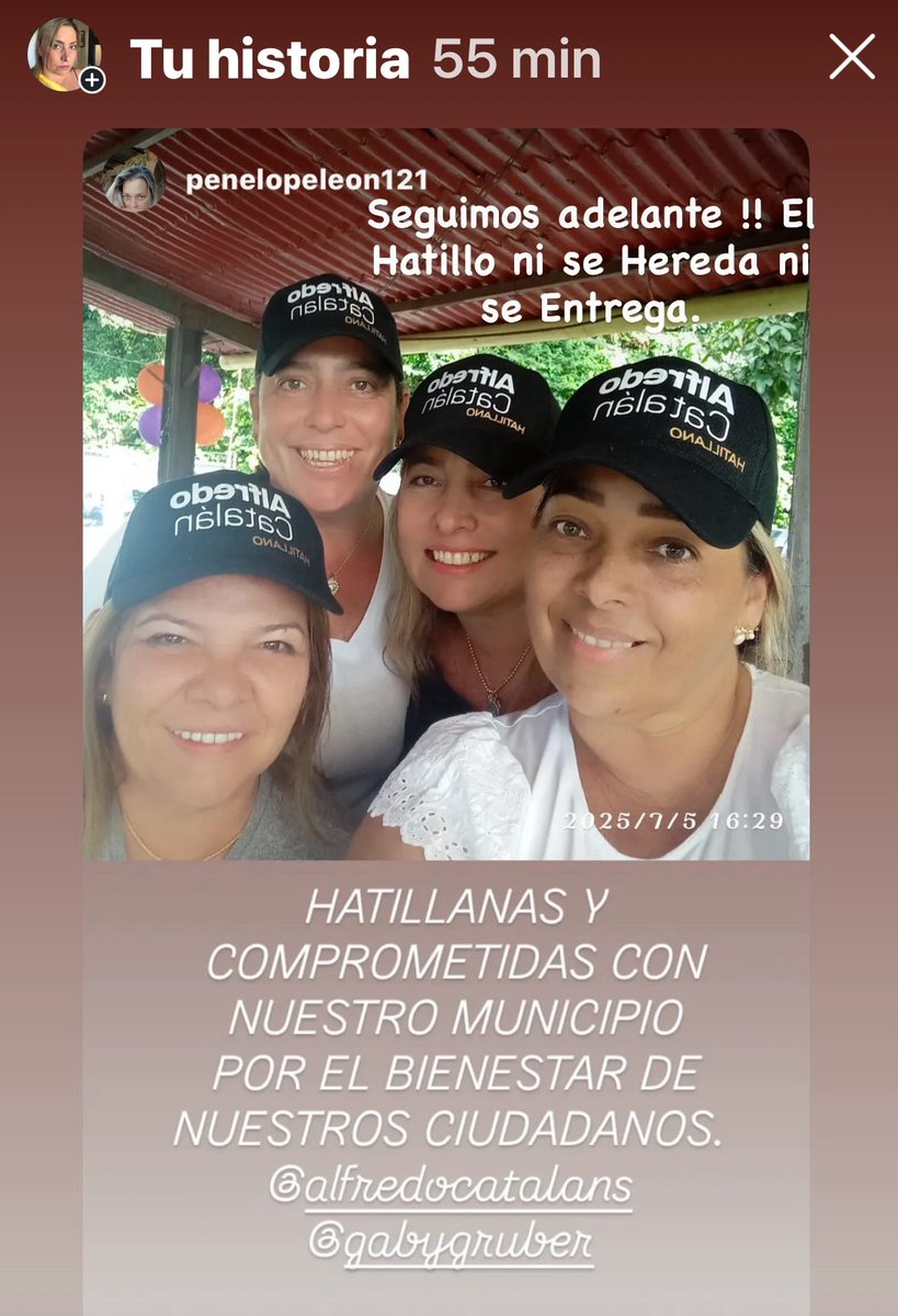 Orgullosa de este grupo de mujeres, trabajadoras, con sensibilidad social, madres y luchadoras, nos une un mismo fin #ElHatillo #HatillanidadViva
#ElHatilloElige 
#LaFormulaHatillana
