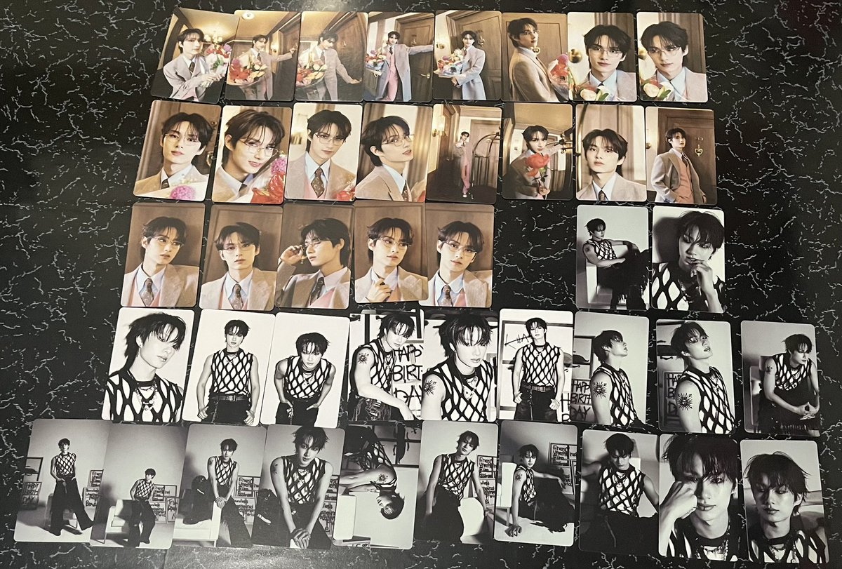 _doolsheetnet's tweet image. seventeen wts lfb ph

🩶 carver nrpc - 10php each, min of 4
🩶 jun trading cards - 70 ea
🩶 17rh nrpc - 130 memset, 70 ea
🩶 caratland 2024 photobook pcs (see reply) - 250 memset, 130 ea

# svt scoups jeonghan joshua hoshi wonwoo woozi the8 mingyu dokyeom dk seungkwan vernon dino