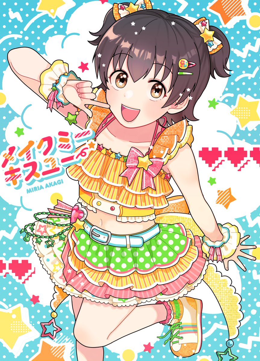 mnm_imcg's tweet image. メイクミー・キスユー😘💕
赤城みりあちゃん🌼
#デレステ #デレマス