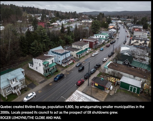 Rivière-Rouge learned their ER would close at night. First responder François Minogianis called for legal action. The town won an injunction. Cancer patient Martine Riopel's affidavit was crucial. The local Health Authority mobilized. Regular people have power.
