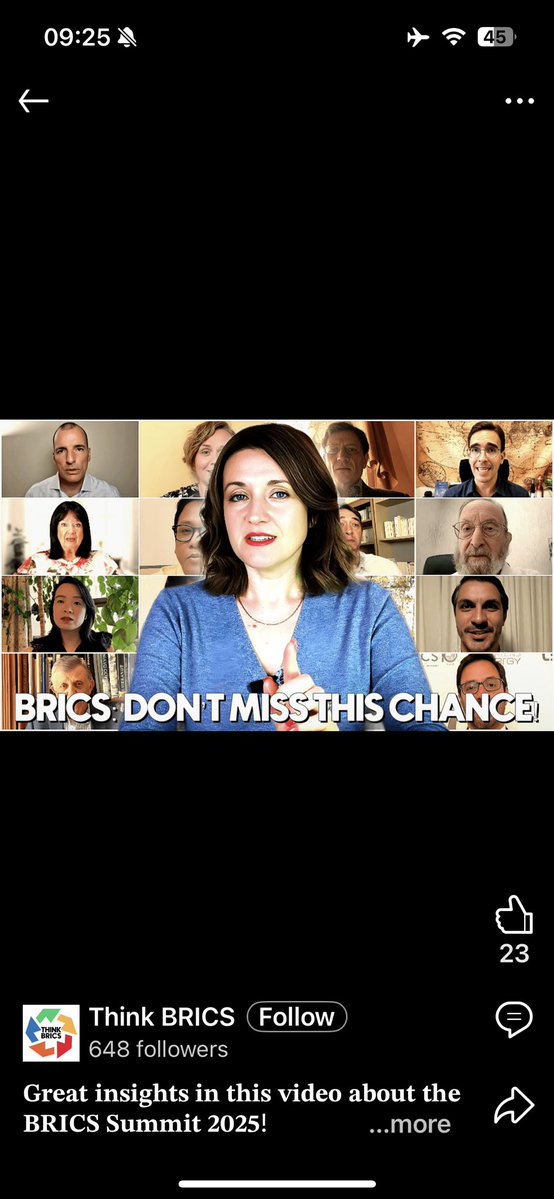 YanLian31677392's tweet image. youtu.be/uQNVYDyuinc?si…
Joining scholars from all over the world in sharing BRICS Summit 2025: What Should the World Expect?
My portion starts at 15:18.