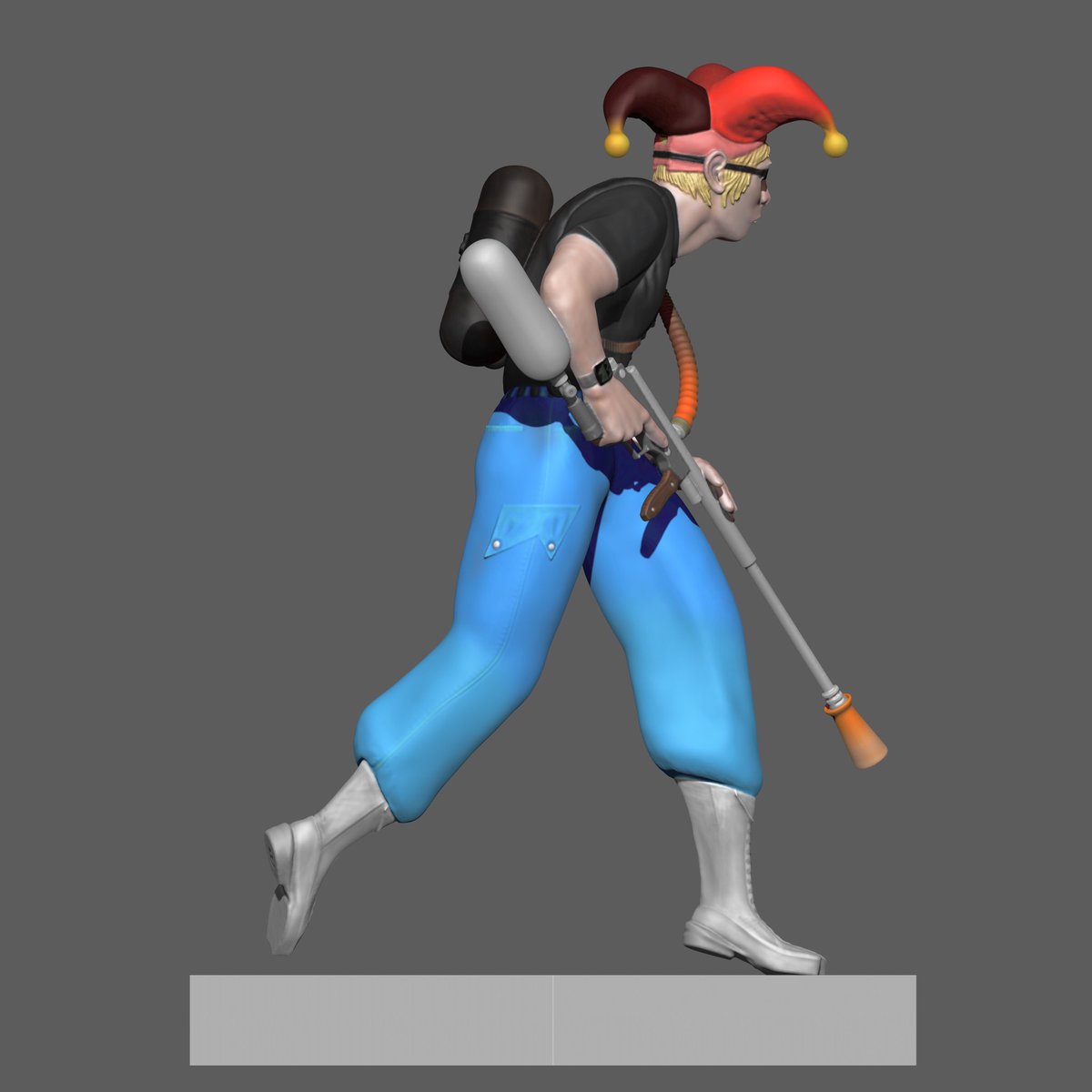 BurdetskyVlad's tweet photo. Player .25.II #statue #player #zbrush #sculpting #lifestyle #gm https://t.co/OSXVhQWE6u
