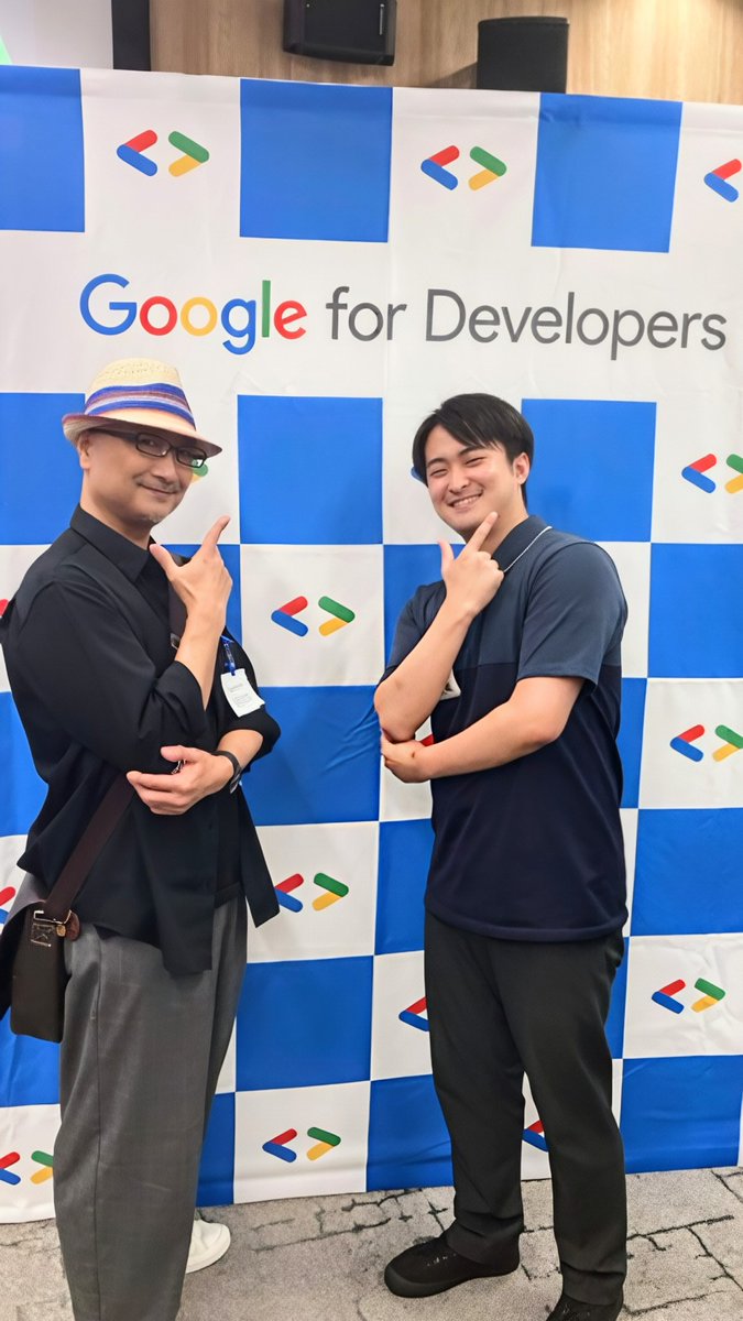emoiralios's tweet image. 楽しい時間でした✨
#gdgtokyo #ioextended