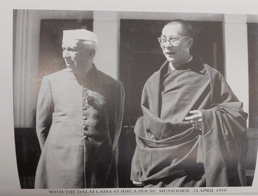 The iconic Dalai Lama turns 90 today. 

He had come to India first during Nov 1956-March 1957 for the 2500th birth anniversary celebrations of the Buddha. His permanent refuge in India began on March 31, 1959.

On April 24, 1959, Jawaharlal Nehru and the Dalai Lama had a