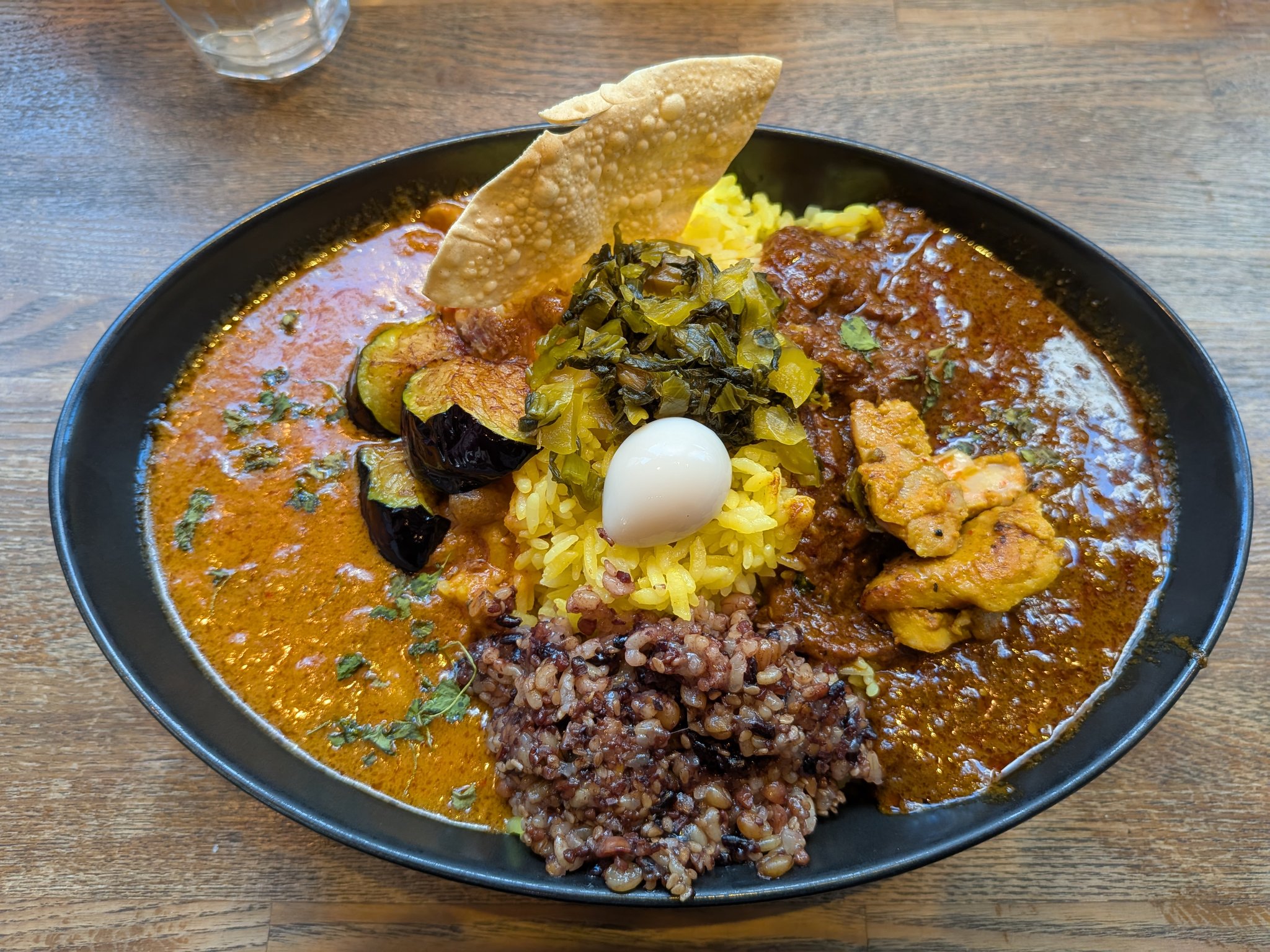 【半ライス大盛り】 2023/1/4 秋田ラーメンはま124-ネギラーメン(怪獣盛り)と炙り