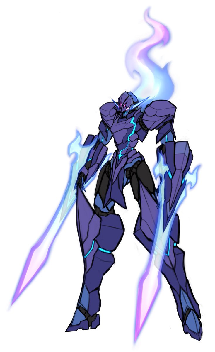 Its been a long time I didnt put any artwork on my twitter 🥲  

I draw Pokemon Mecha Ceruledge around 2 years ago, here is Charcadet ( カルボウ ) and Armarouge ( グレンアルマ )  before I go back to work on my commission