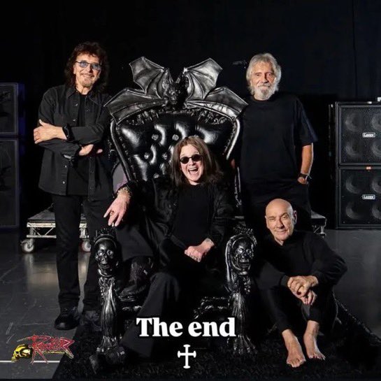 historyrock_'s tweet image. Officially, Black Sabbath is gone.
Without them, none of this would have been possible. Thank you forever 🦇💜