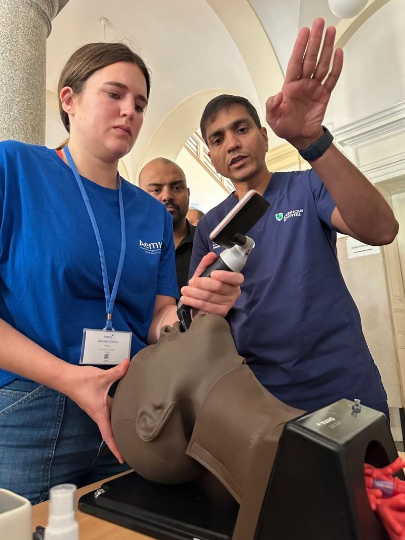 Led by Dr. Ahmad Naama, Emergency Director at Hadassah Ein Keren, AEMIS 2025 brought together excellence in emergency care at the 1st Faculty of Medicine of Charles University in Prague.

#HadassahInternational  #GandelRehabilitationCenter  #HopeInAction  #HadassahHeroes
