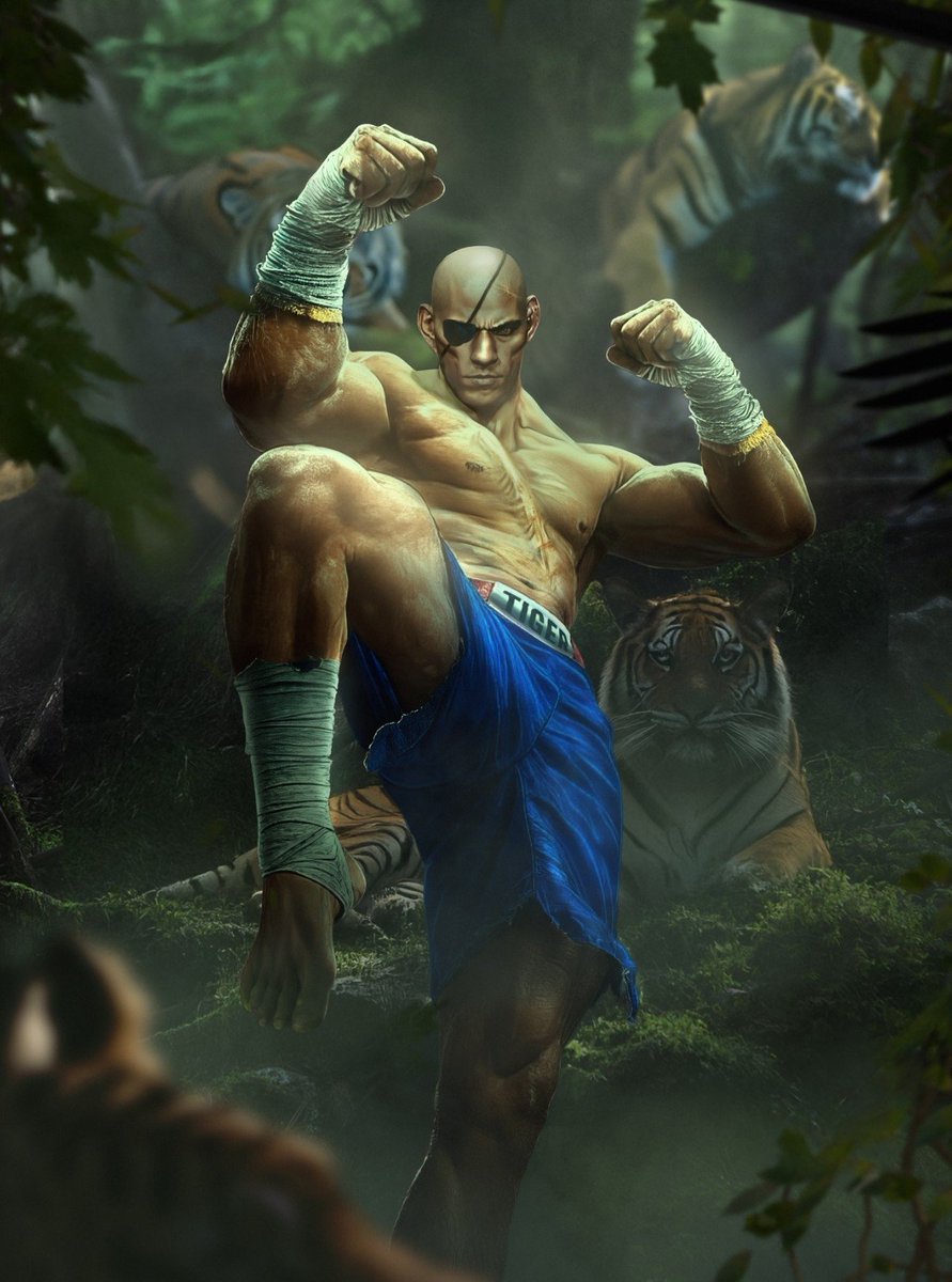 Bow down to the 👑

Alex Pereira - Sagat
Yes I would definitely love someone from Thailand but as you have seen from the casting, they ain't going for accuracy 😅

Pose reference for this one from
the Talented Segu Son