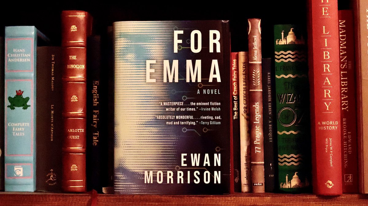Byrne Power (@anadromist) on Twitter photo For those who say that fiction has become a province for women only, I submit my freshly published and duly received copy of <a href="/MrEwanMorrison/">Ewan Morrison</a> dark novel For Emma. Is it science fiction or AI hallucination? Go out and buy one. Read it. Then you tell me what you think.
And for my For those who say that fiction has become a province for women only, I submit my freshly published and duly received copy of <a href="/MrEwanMorrison/">Ewan Morrison</a> dark novel For Emma. Is it science fiction or AI hallucination? Go out and buy one. Read it. Then you tell me what you think.
And for my
