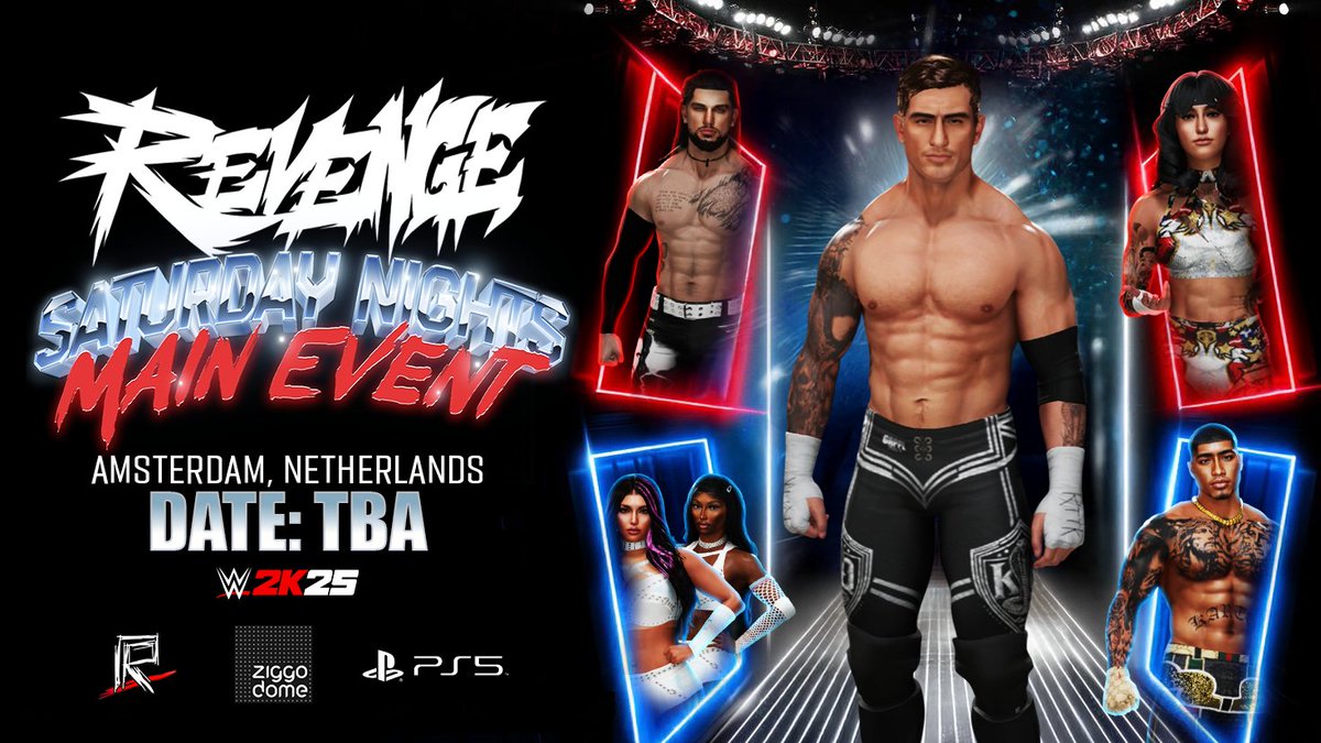 ๐บ๐๐๐๐ ๐๐ ๐ฝ๐๐๐๐๐๐ ๐๐๐๐๐๐๐๐๐ (@wallacemayscaw) on Twitter photo REVENGE: Saturday Night's Main Event will be at Amsterdam soon! ๐ณ๐ฑ๐ค๐พ <a href="/RevengeWRLDWIDE/">๐๐๐๐๐๐๐</a>
#WWE2K #WWE2K25 #WWEGames REVENGE: Saturday Night's Main Event will be at Amsterdam soon! ๐ณ๐ฑ๐ค๐พ <a href="/RevengeWRLDWIDE/">๐๐๐๐๐๐๐</a>
#WWE2K #WWE2K25 #WWEGames