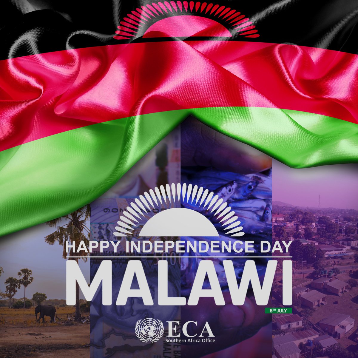 <a href="/ECASRO/">EVELYN CASTILLO</a> would like to wish a Happy 61st Independence Day to Malawi! 🇲🇼 Today we celebrate your journey, resilience &amp; vibrant spirit. Here's to continued peace, unity &amp; progress. Zikomo kwambiri and cheers to many more years of freedom and growth! 🎉 #MalawiAt61 #IndependenceDay