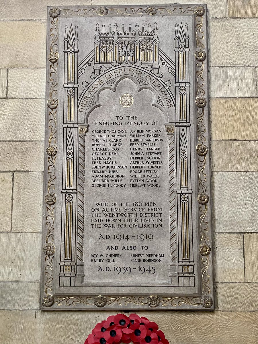 Brian Elliott (@belliottauthor) on Twitter photo About one in seven of those who enlisted from Wentworth area of Rotherham during the First World War ānever returnedā. <a href="/penswordbooks/">Pen & Sword Books</a> About one in seven of those who enlisted from Wentworth area of Rotherham during the First World War ānever returnedā. <a href="/penswordbooks/">Pen & Sword Books</a>