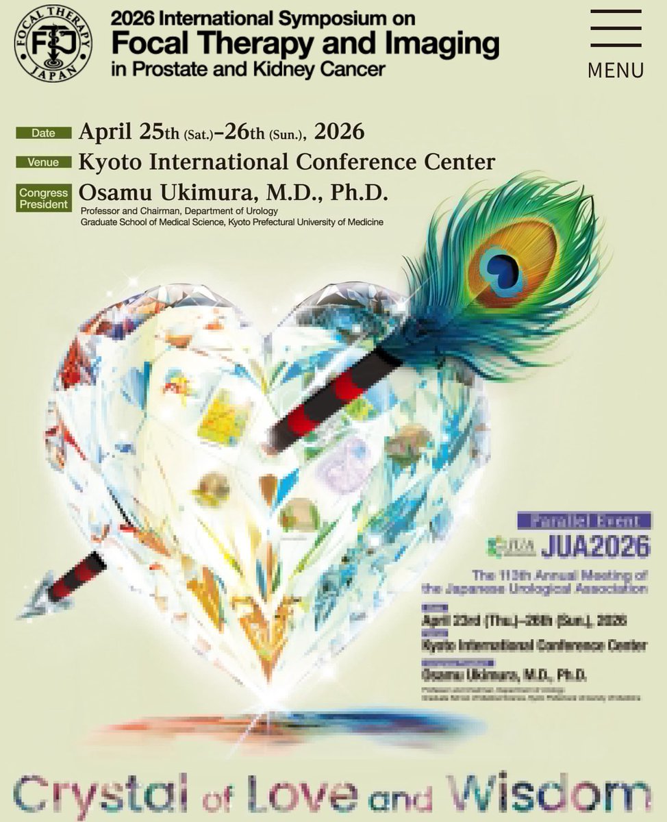 Rafael Sanchez-Salas (@rsanchez_salas) on Twitter photo Coming up in 2026 🔔 <a href="/FocalSociety/">Focal Therapy Society</a> is going to Japan under the guidance of Pr. Osamu Ukimura ‼️SAVE THE DATES <a href="/Endo_Society/">Endourological Society</a> <a href="/DrRastinehad/">Dr. Art Rastinehad</a> <a href="/ThomasPolascik/">Thomas Polascik</a> <a href="/BiancoFJ_/">DR. FERNANDO BIANCO</a> <a href="/KaeJackTay/">Kae Jack Tay</a> Coming up in 2026 🔔 <a href="/FocalSociety/">Focal Therapy Society</a> is going to Japan under the guidance of Pr. Osamu Ukimura ‼️SAVE THE DATES <a href="/Endo_Society/">Endourological Society</a> <a href="/DrRastinehad/">Dr. Art Rastinehad</a> <a href="/ThomasPolascik/">Thomas Polascik</a> <a href="/BiancoFJ_/">DR. FERNANDO BIANCO</a> <a href="/KaeJackTay/">Kae Jack Tay</a>