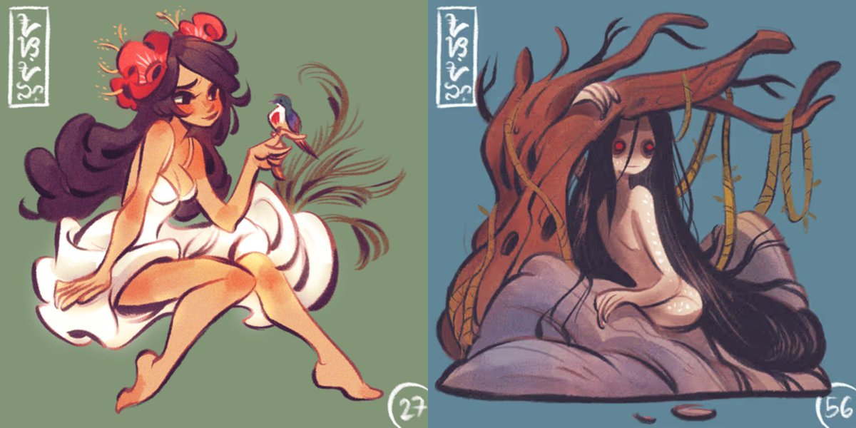 AswangNFT's tweet image. OG Maharlika @MagusDevon has entered the Fusion Raffle with:
ASWANG #27 - Maria Makiling ❤️🔥
ASWANG #56 - Tambal ❤️🔥