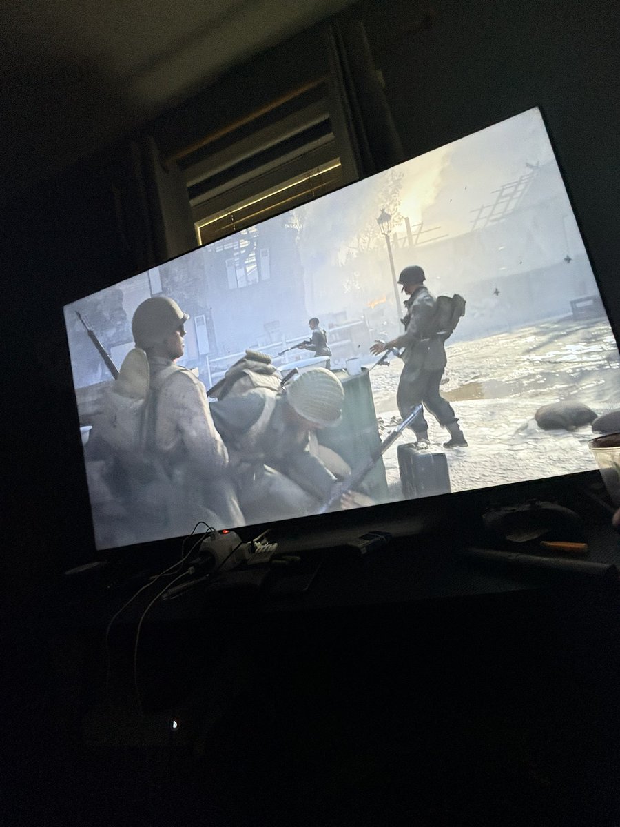 Going back a few years playing a bit of call of duty WW2 Great game