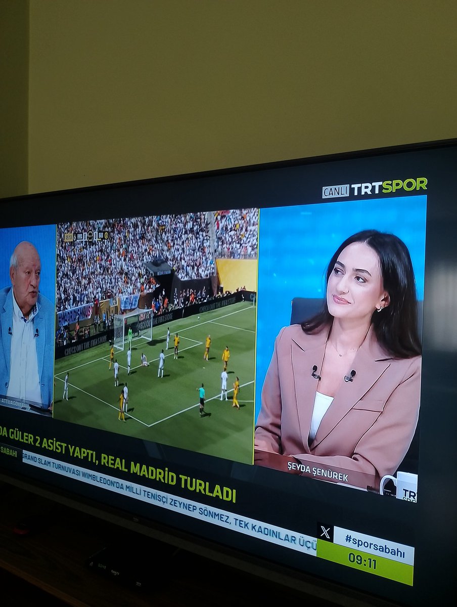 #sporsabahi <a href="/seydasenurek/">Şeyda Şenürek</a> <a href="/trtspor/">TRT Spor</a> bu program kaçmaz 🙏❤️